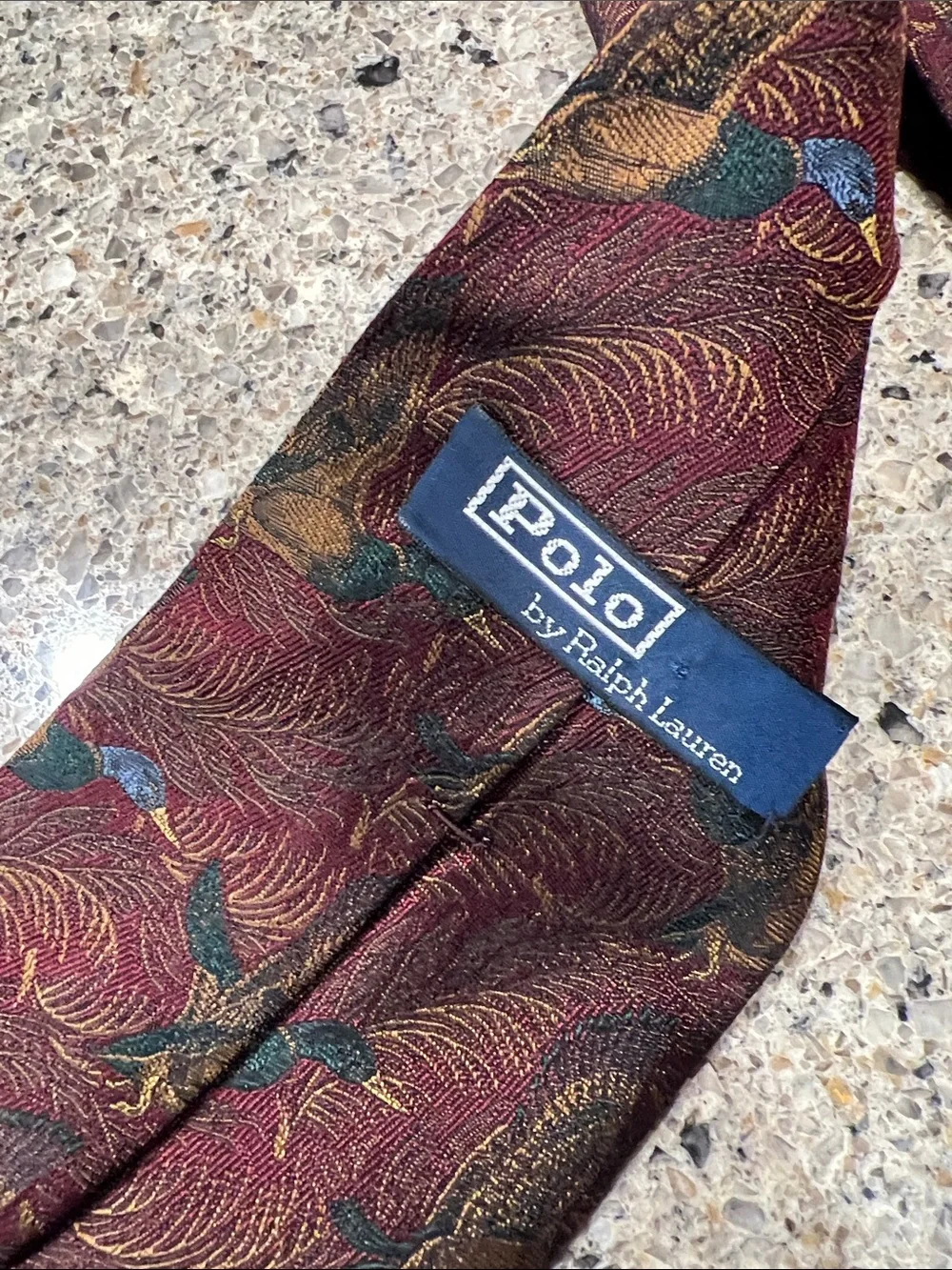 Assorted Men's Patterned Ties Dior Ralph Lauren - Multi-Color lot of 7 used z24